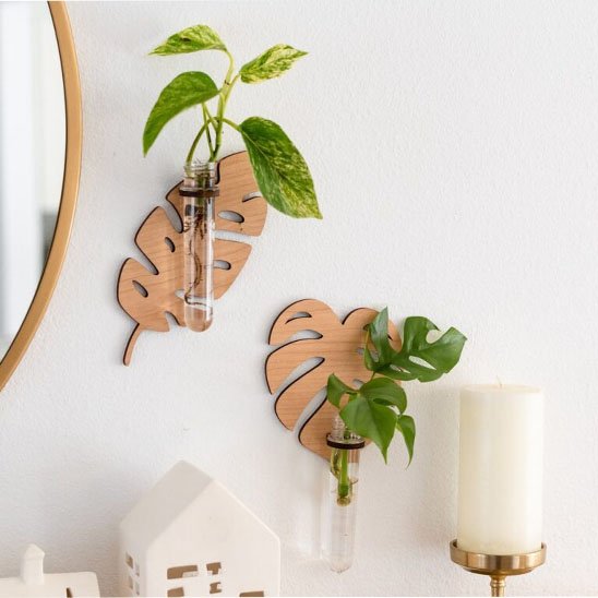 Pot de fleur mural